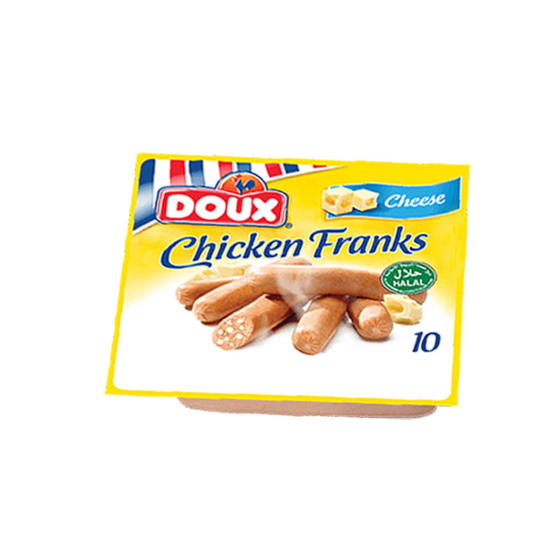 Doux Chicken Franks Cheese
