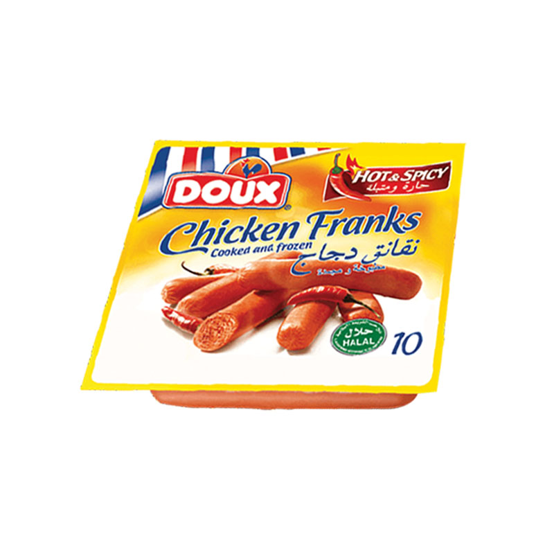 Doux Chicken Franks Hot & Spicy