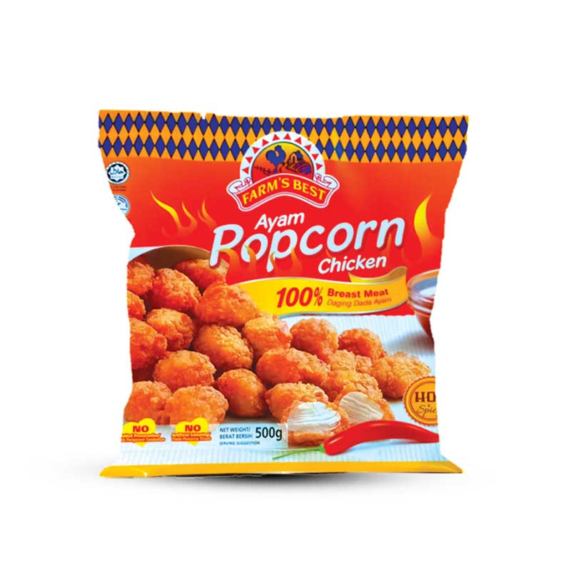 Farm's Best Chicken Popcorn Hot & Spicy